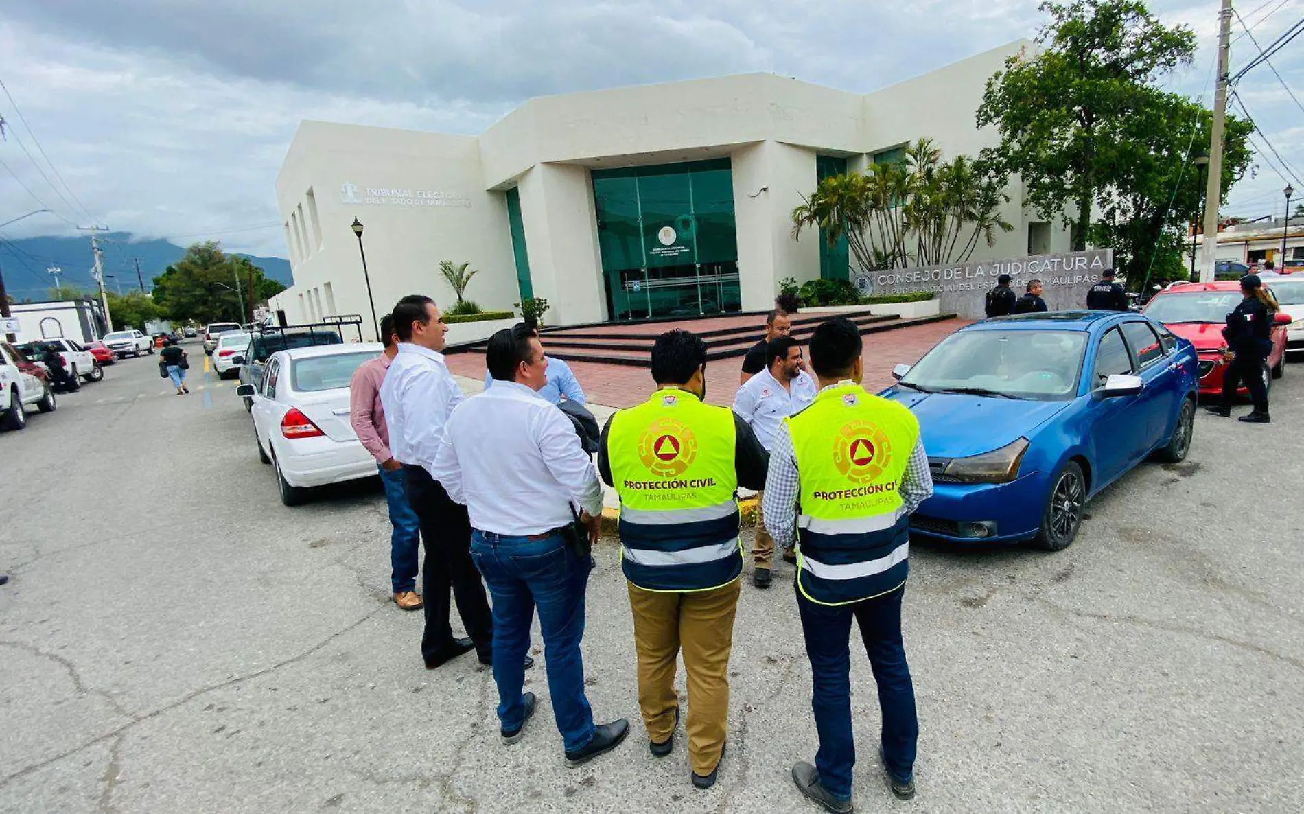 Alerta en el Tribunal Electoral de Tampico por falsa amenaza de bomba Protección Civil Tamaulipas (1)